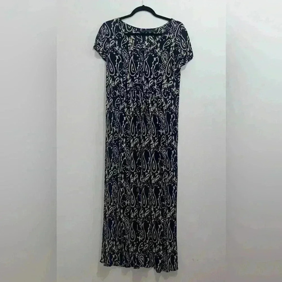 Vintage Mezzanotte boho  style Maxi Dress size S - Picture 2 of 5